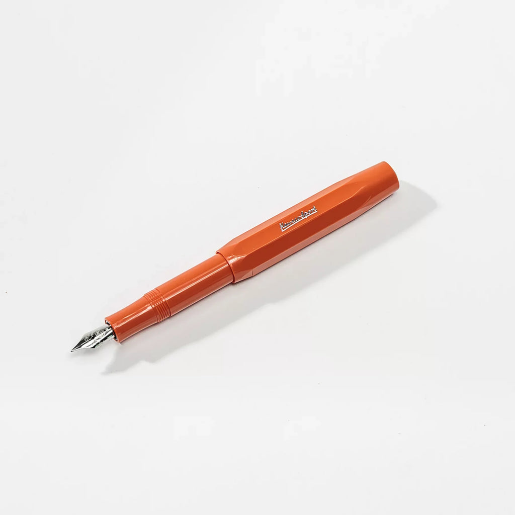 kaweco stylo plume skyline sport orange brique papeterie en ligne foglietto