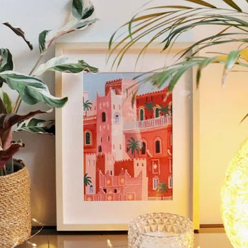 Détendez-vous avec cette peinture par numéro Maroc de Petit Pinceau !
