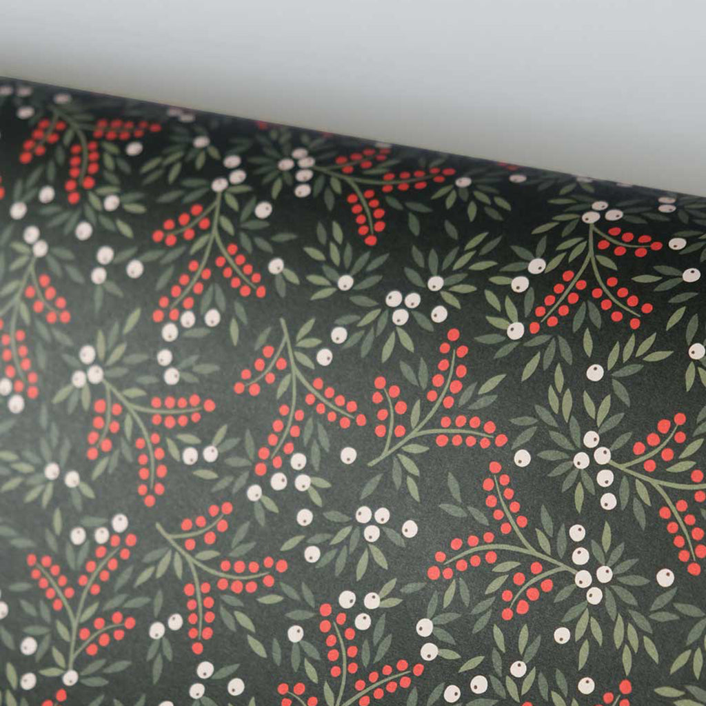 papier cadeau épais et mat motif floraux et végétaux