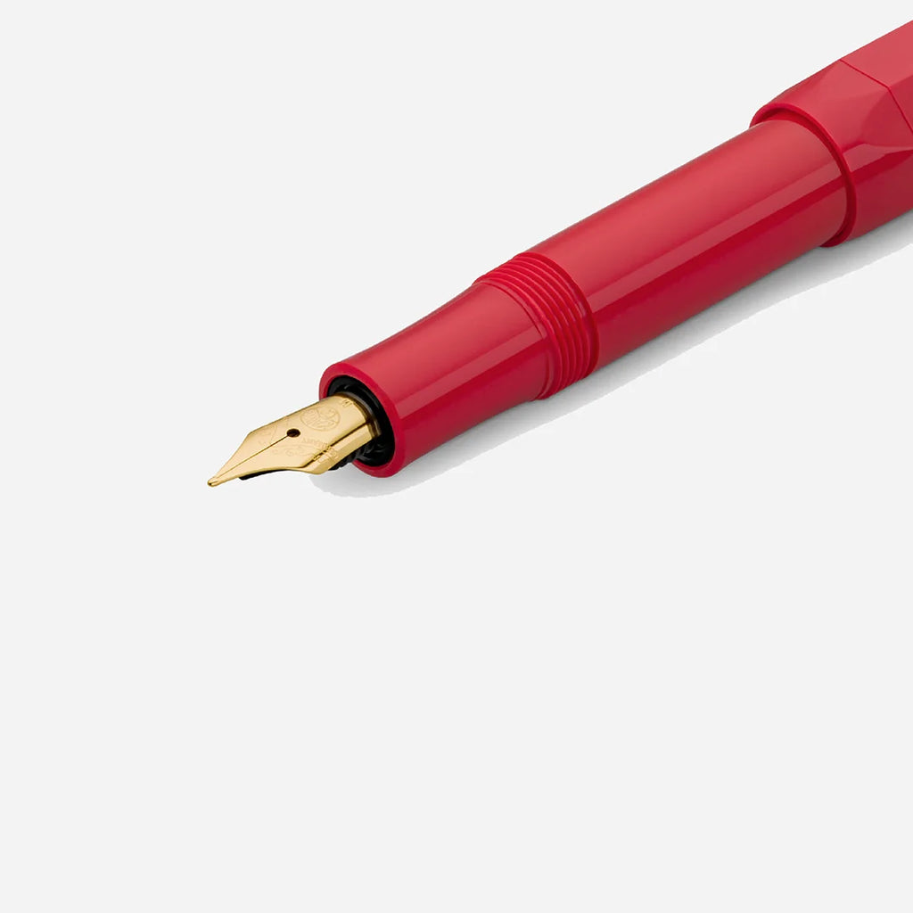 stylo plume kaweco rouge m papeterie en ligne
