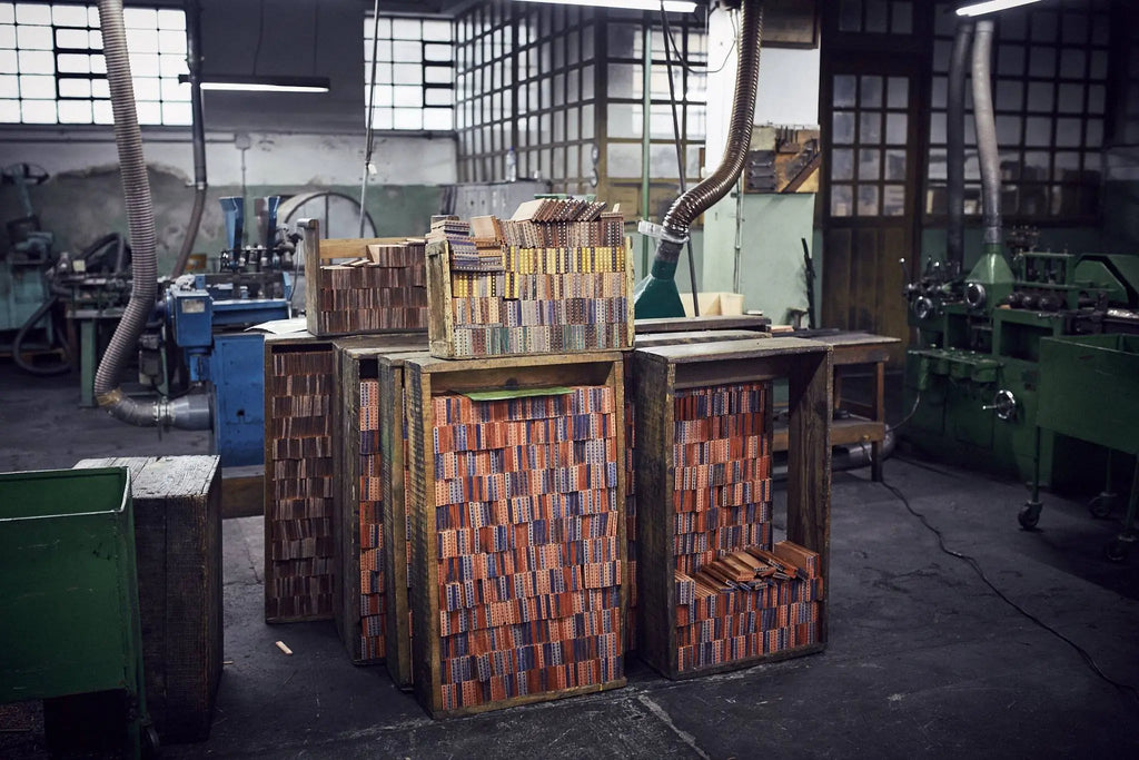 usine de production des crayons de bois viarco au portugal savoir-faire historique