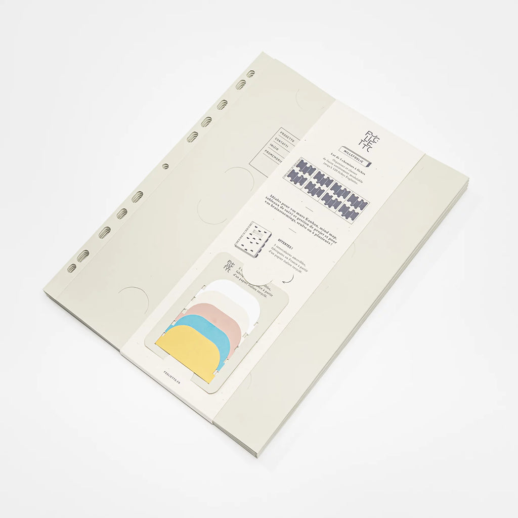 chemises organiseurs kanban tableau individuel affichage fournitures de bureau modernes foglietto