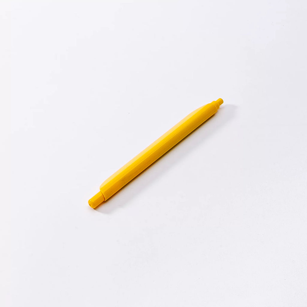 petit stylo bille jaune clipsable clipen papeterie innovante